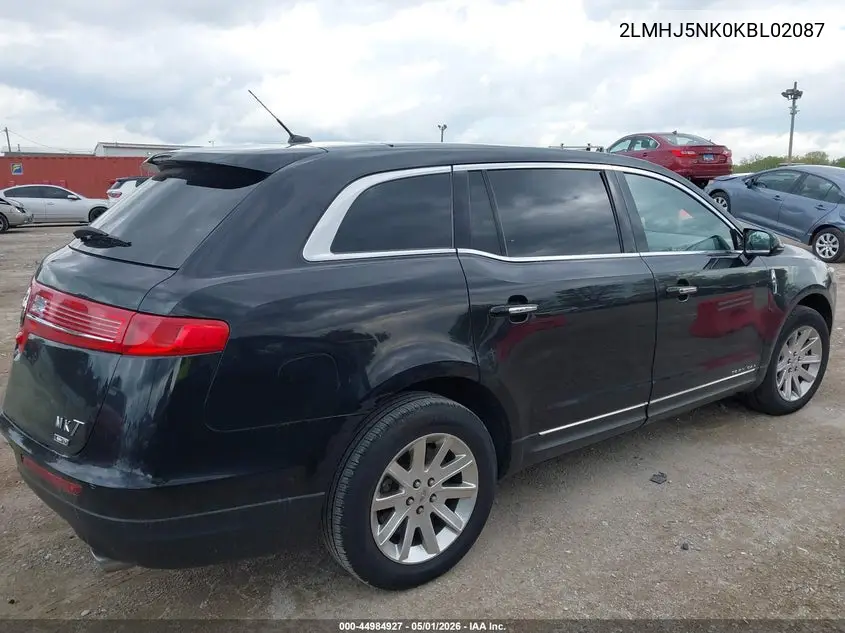 2019 Lincoln Mkt Livery VIN: 2LMHJ5NK0KBL02087 Lot: 44984927