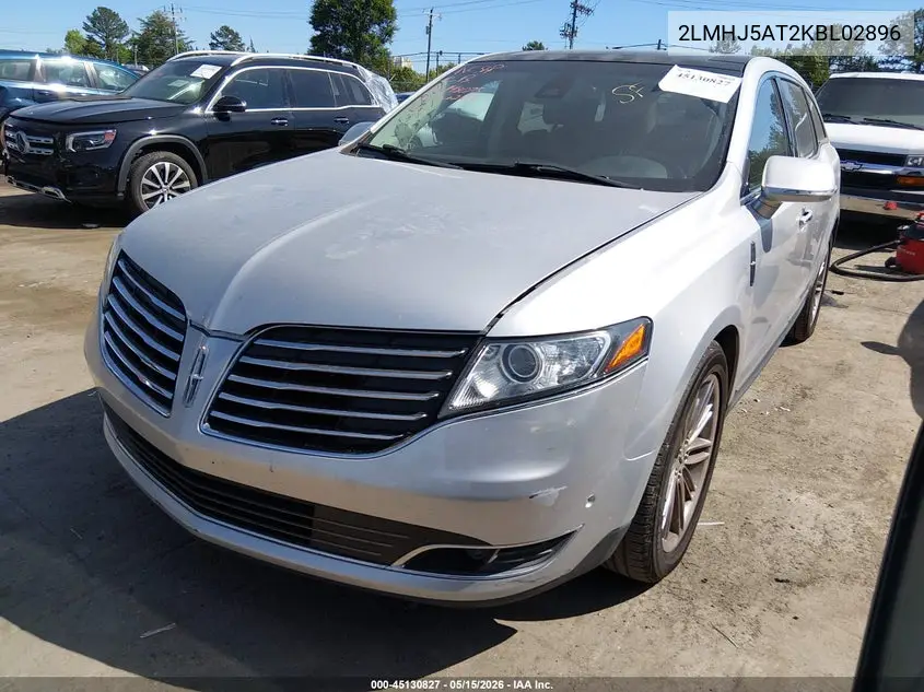 2019 Lincoln Mkt Reserve VIN: 2LMHJ5AT2KBL02896 Lot: 45130827
