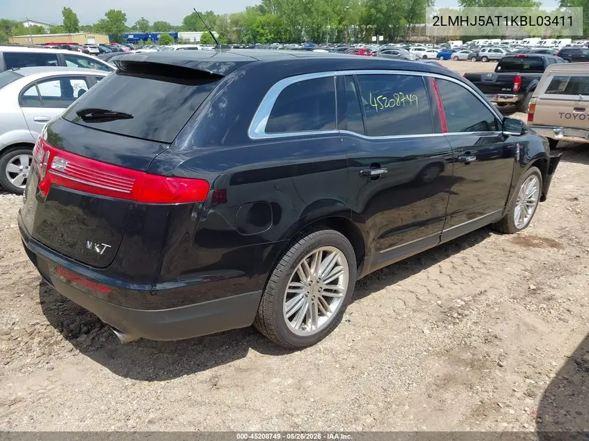2019 Lincoln Mkt Reserve VIN: 2LMHJ5AT1KBL03411 Lot: 45208749
