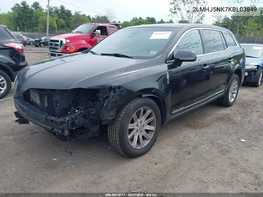 2019 Lincoln Mkt Livery VIN: 2LMHJ5NK7KBL03849 Lot: 45219717