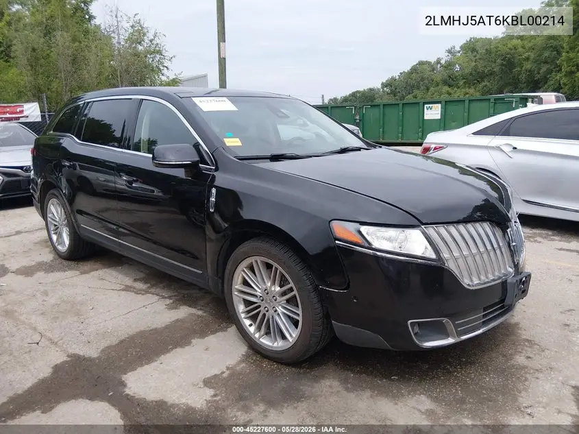 2019 Lincoln Mkt Reserve VIN: 2LMHJ5AT6KBL00214 Lot: 45227600