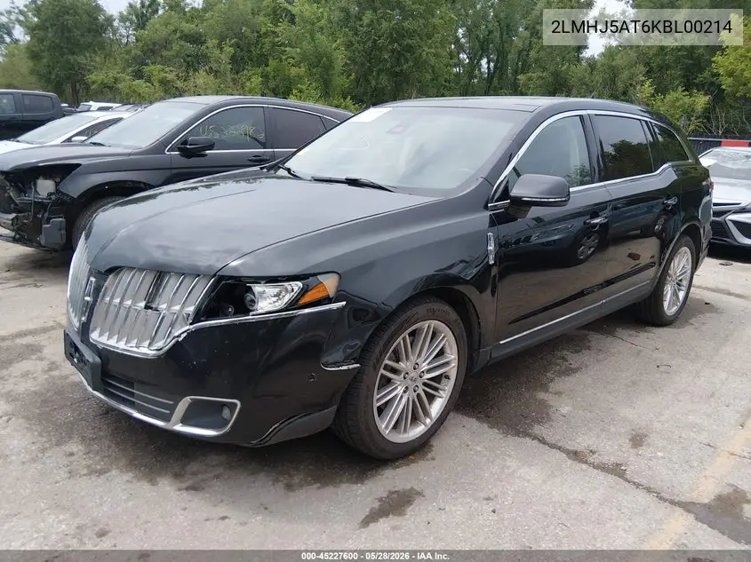 2019 Lincoln Mkt Reserve VIN: 2LMHJ5AT6KBL00214 Lot: 45227600