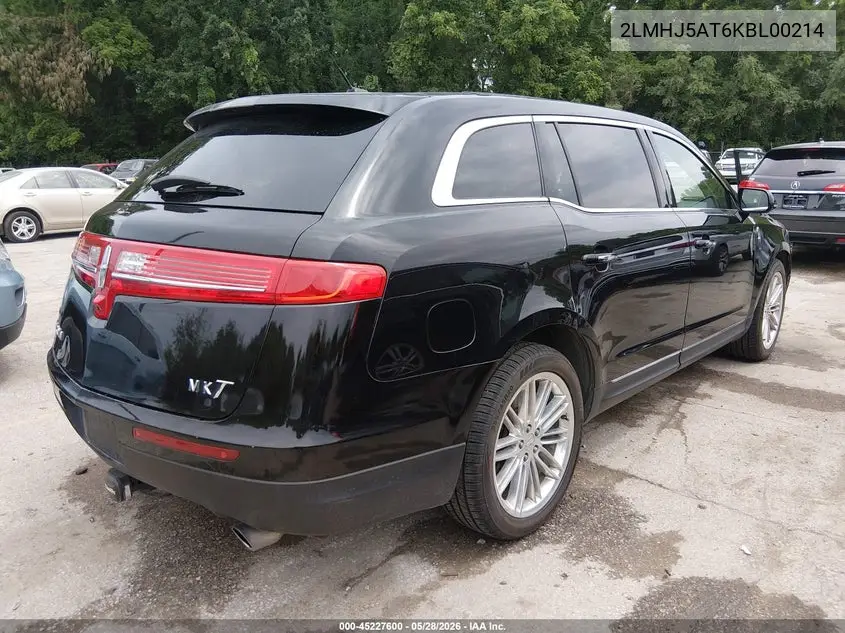 2019 Lincoln Mkt Reserve VIN: 2LMHJ5AT6KBL00214 Lot: 45227600