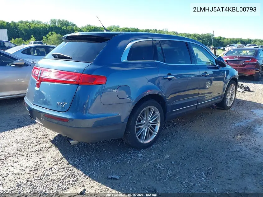 2019 Lincoln Mkt Reserve VIN: 2LMHJ5AT4KBL00793 Lot: 45389938