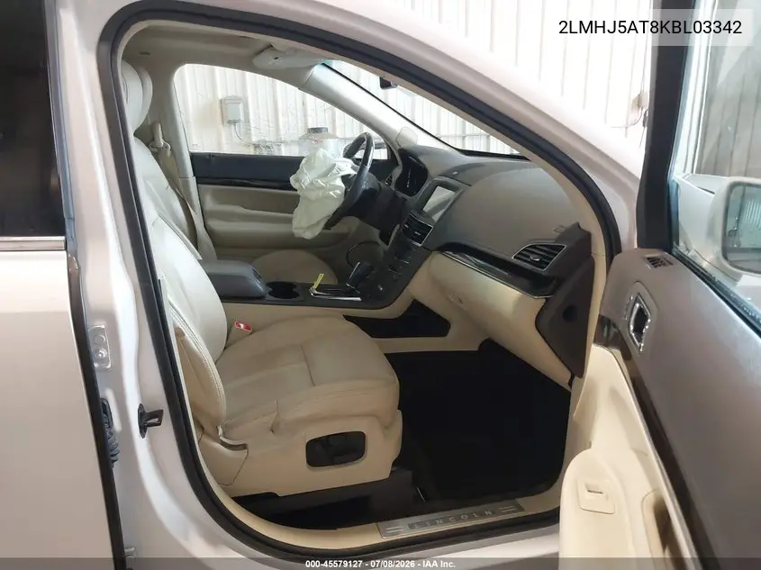 2019 Lincoln Mkt Reserve VIN: 2LMHJ5AT8KBL03342 Lot: 45579127