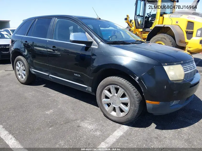 2007 Lincoln Mkx VIN: 2LMDU68C47BJ16964 Lot: 45201784