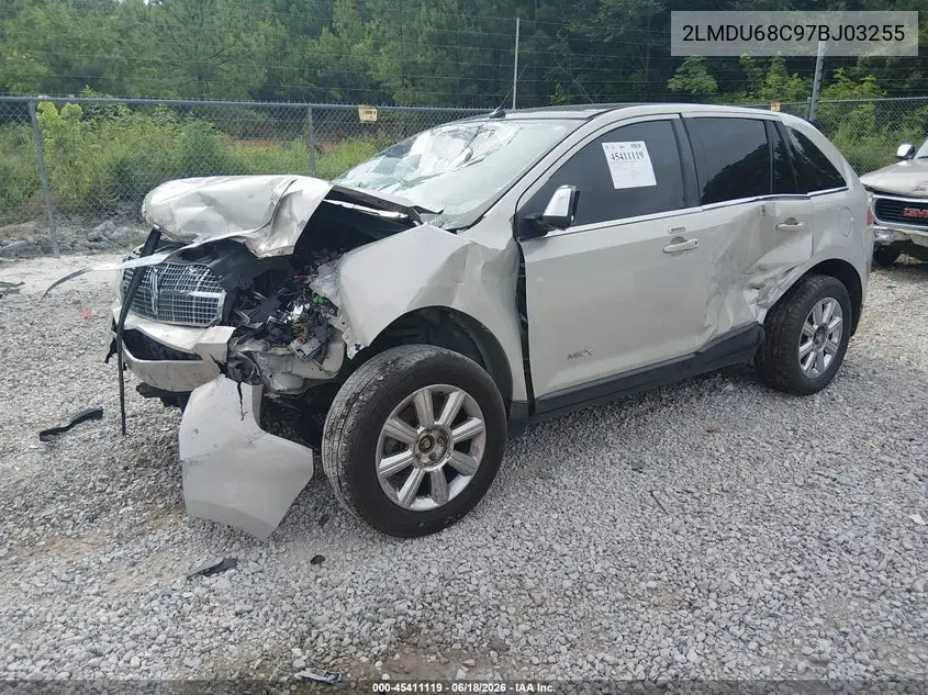 2007 Lincoln Mkx VIN: 2LMDU68C97BJ03255 Lot: 45411119