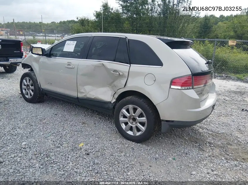 2007 Lincoln Mkx VIN: 2LMDU68C97BJ03255 Lot: 45411119