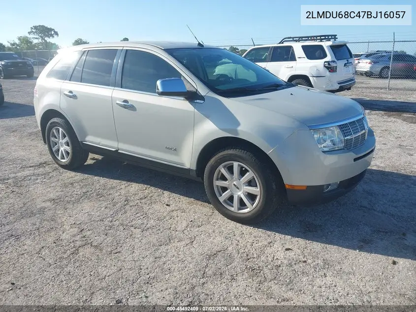 2007 Lincoln Mkx VIN: 2LMDU68C47BJ16057 Lot: 45492409