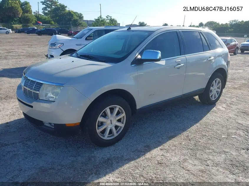 2007 Lincoln Mkx VIN: 2LMDU68C47BJ16057 Lot: 45492409