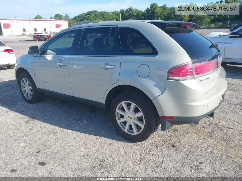 2007 Lincoln Mkx VIN: 2LMDU68C47BJ16057 Lot: 45492409