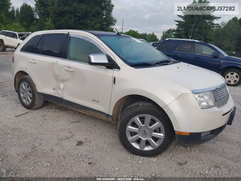 2008 Lincoln Mkx VIN: 2LMDU68C48BJ37282 Lot: 45464068