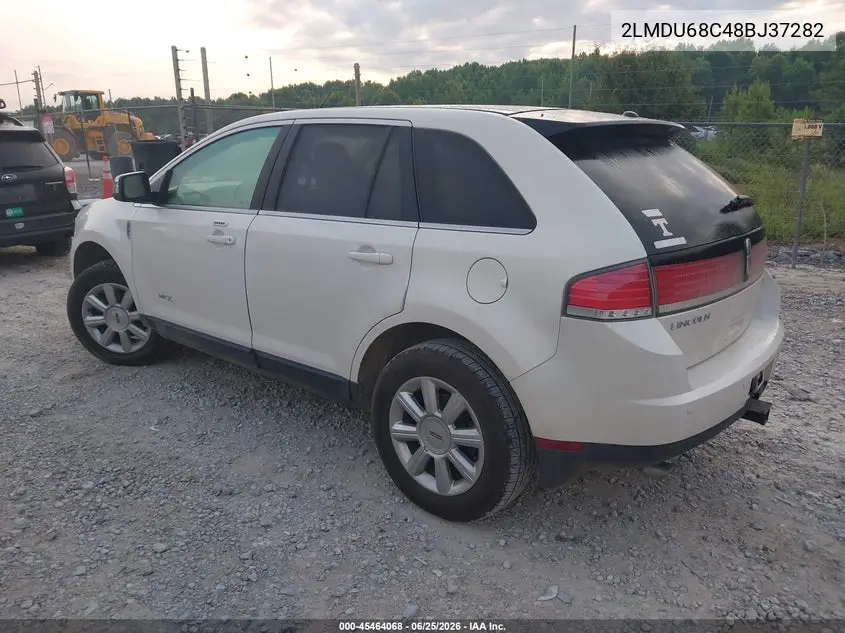 2008 Lincoln Mkx VIN: 2LMDU68C48BJ37282 Lot: 45464068
