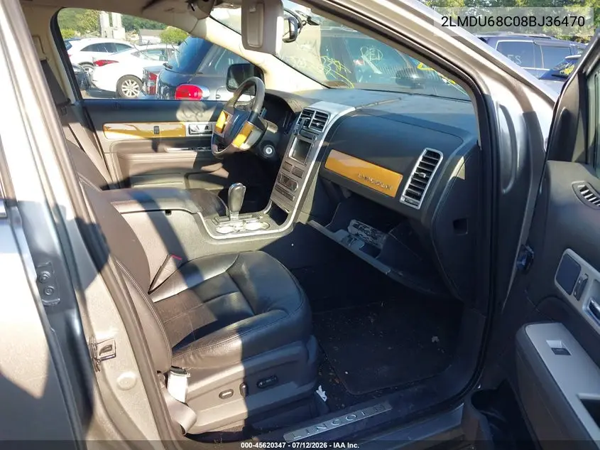 2008 Lincoln Mkx VIN: 2LMDU68C08BJ36470 Lot: 45620347