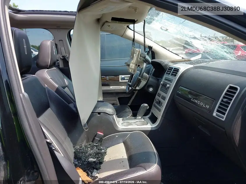 2008 Lincoln Mkx VIN: 2LMDU68C38BJ30890 Lot: 45631475
