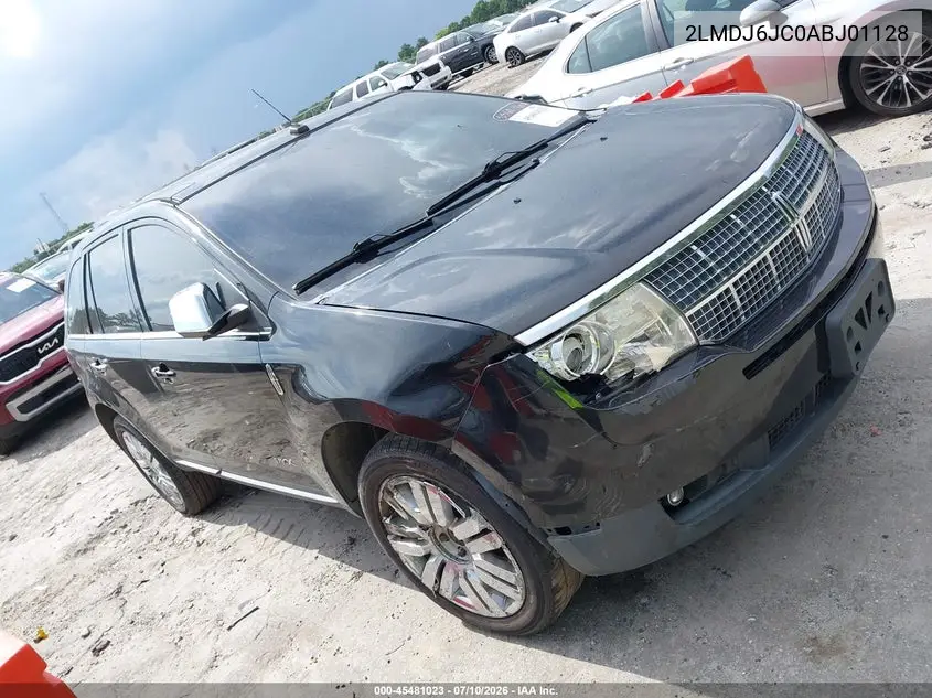 2010 Lincoln Mkx VIN: 2LMDJ6JC0ABJ01128 Lot: 45481023