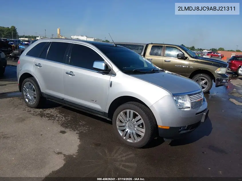 2010 Lincoln Mkx VIN: 2LMDJ8JC9ABJ21311 Lot: 45626241