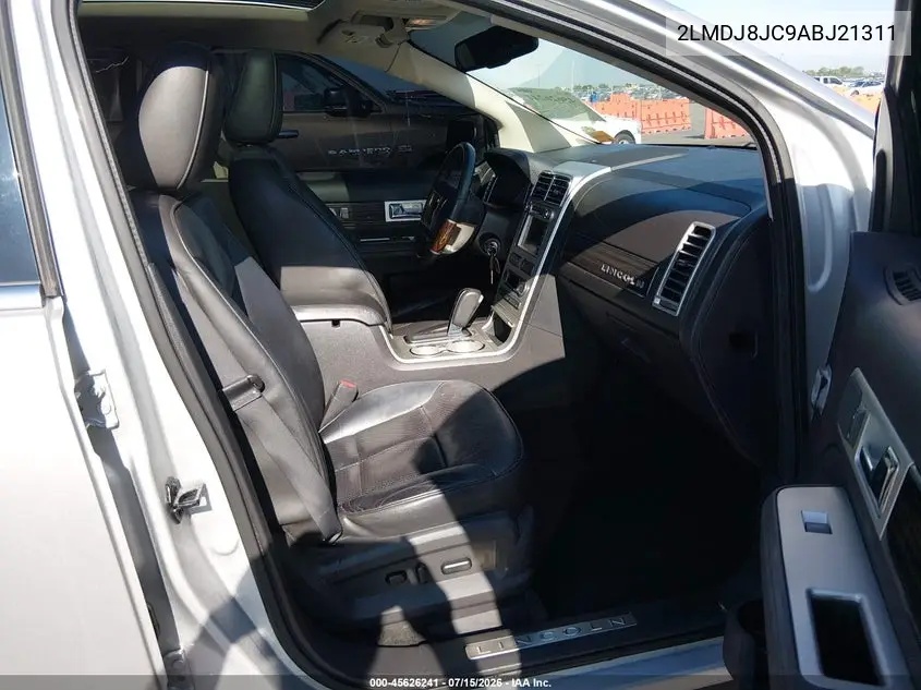 2010 Lincoln Mkx VIN: 2LMDJ8JC9ABJ21311 Lot: 45626241