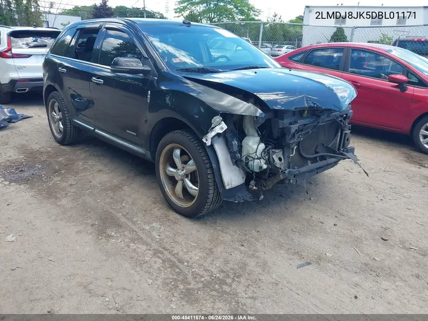 2013 Lincoln Mkx VIN: 2LMDJ8JK5DBL01171 Lot: 45411574