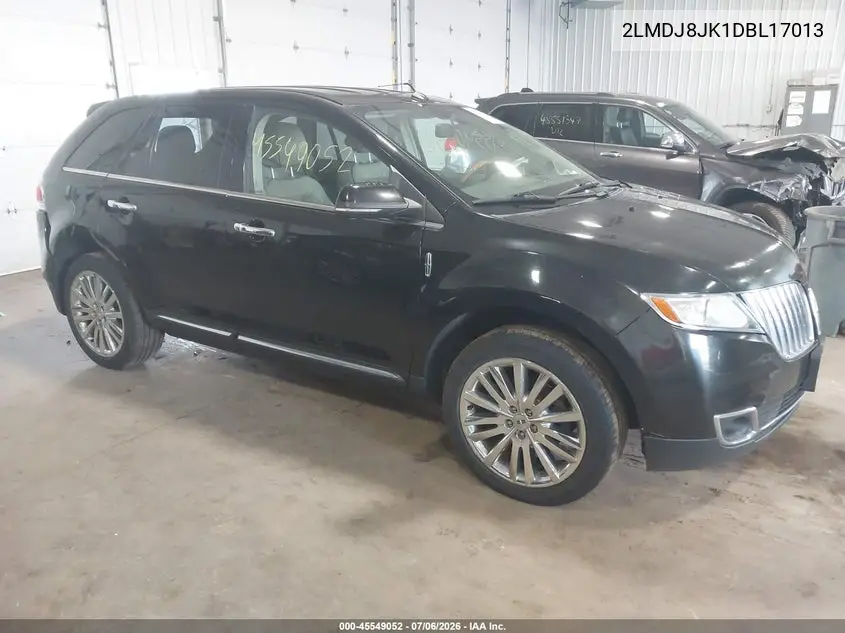 2013 Lincoln Mkx VIN: 2LMDJ8JK1DBL17013 Lot: 45549052