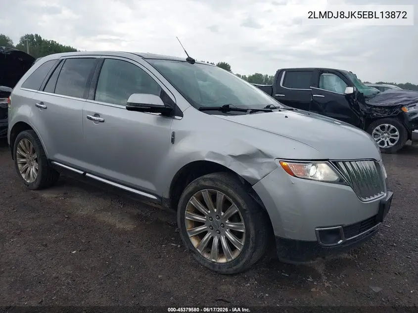 2014 Lincoln Mkx VIN: 2LMDJ8JK5EBL13872 Lot: 45379580