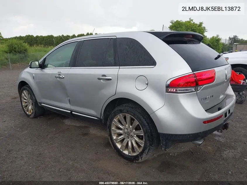 2014 Lincoln Mkx VIN: 2LMDJ8JK5EBL13872 Lot: 45379580