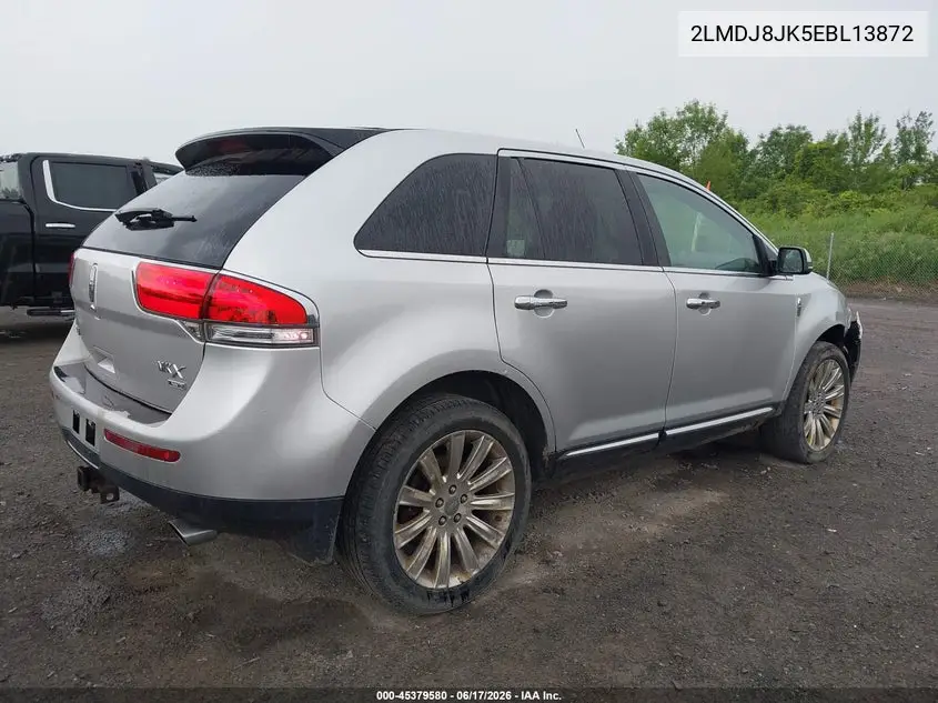 2014 Lincoln Mkx VIN: 2LMDJ8JK5EBL13872 Lot: 45379580