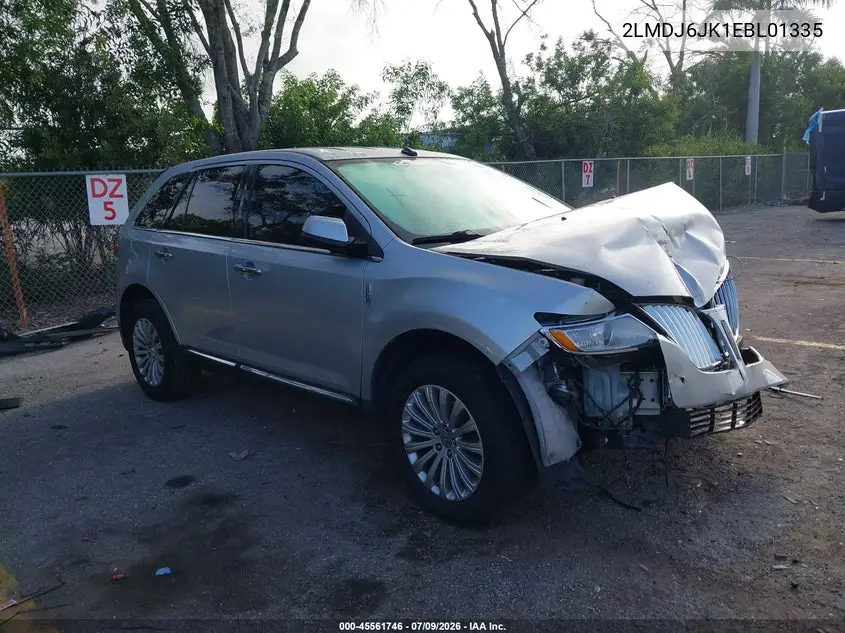 2014 Lincoln Mkx VIN: 2LMDJ6JK1EBL01335 Lot: 45561746
