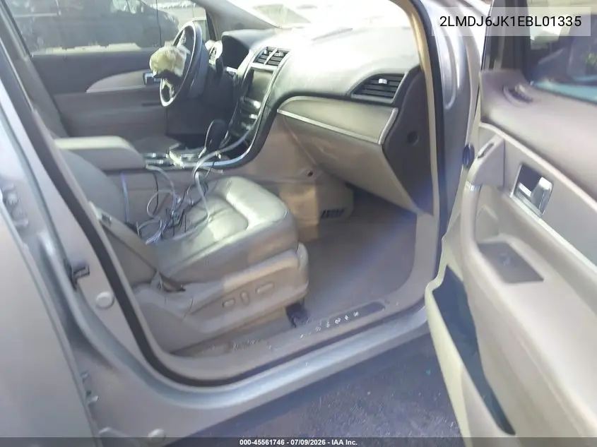 2014 Lincoln Mkx VIN: 2LMDJ6JK1EBL01335 Lot: 45561746