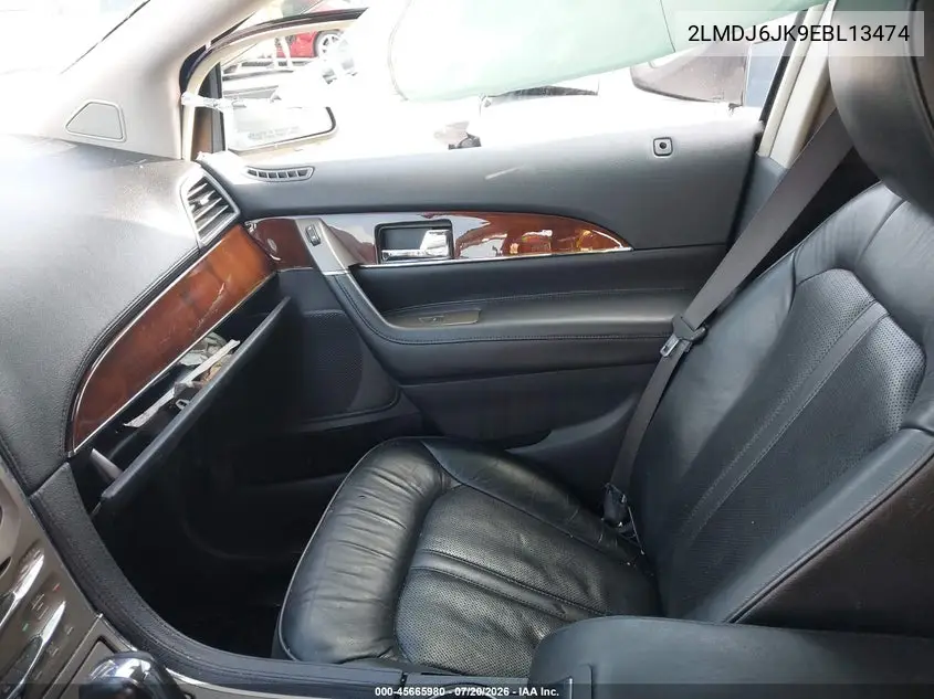 2014 Lincoln Mkx VIN: 2LMDJ6JK9EBL13474 Lot: 45665980