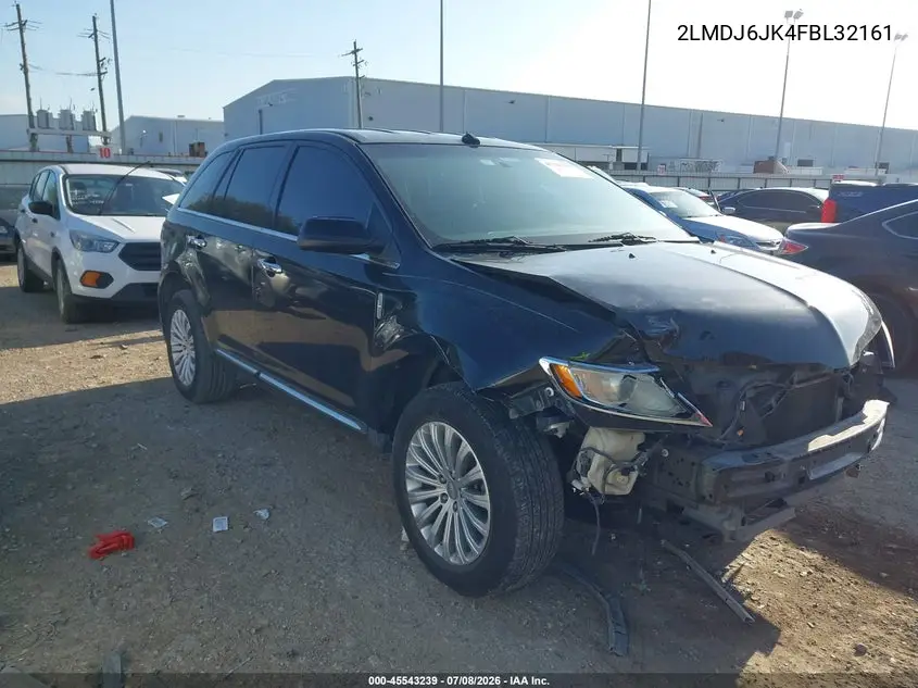 2015 Lincoln Mkx VIN: 2LMDJ6JK4FBL32161 Lot: 45543239