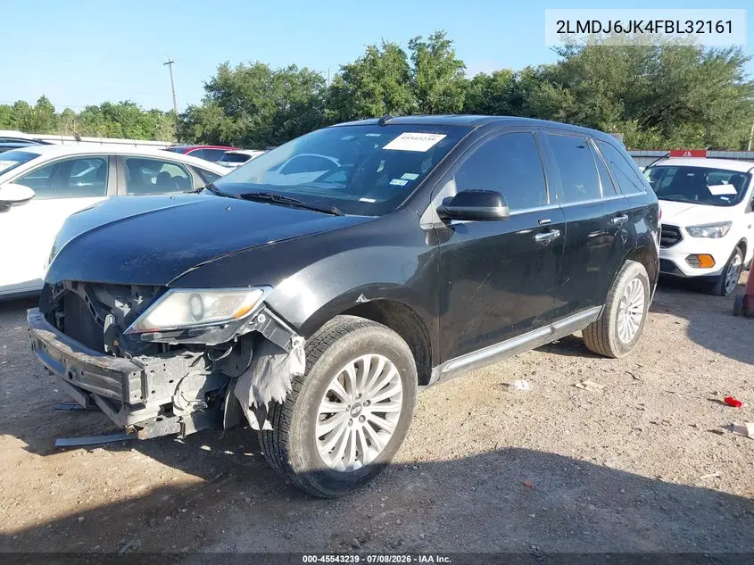 2015 Lincoln Mkx VIN: 2LMDJ6JK4FBL32161 Lot: 45543239