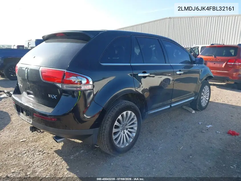 2015 Lincoln Mkx VIN: 2LMDJ6JK4FBL32161 Lot: 45543239