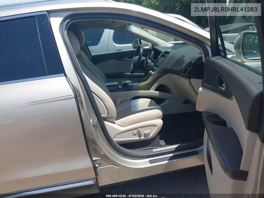 2017 Lincoln Mkx Reserve VIN: 2LMPJ8LR0HBL41283 Lot: 45514228