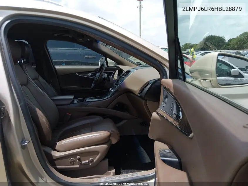 2017 Lincoln Mkx Reserve VIN: 2LMPJ6LR6HBL28879 Lot: 45646962