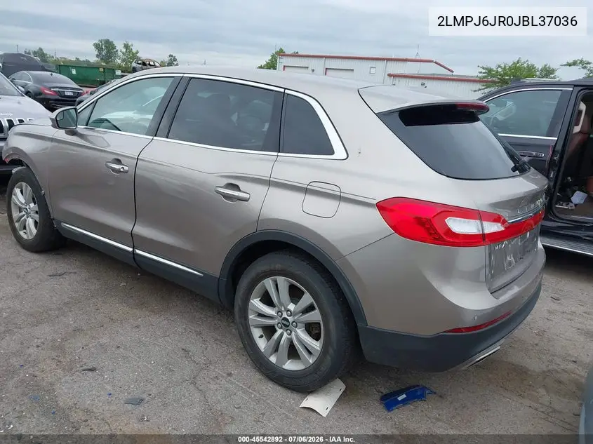 2018 Lincoln Mkx Premiere VIN: 2LMPJ6JR0JBL37036 Lot: 45542892