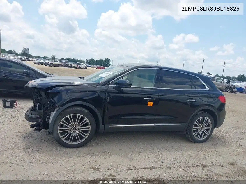 2018 Lincoln Mkx Reserve VIN: 2LMPJ8LR8JBL18825 Lot: 45548635