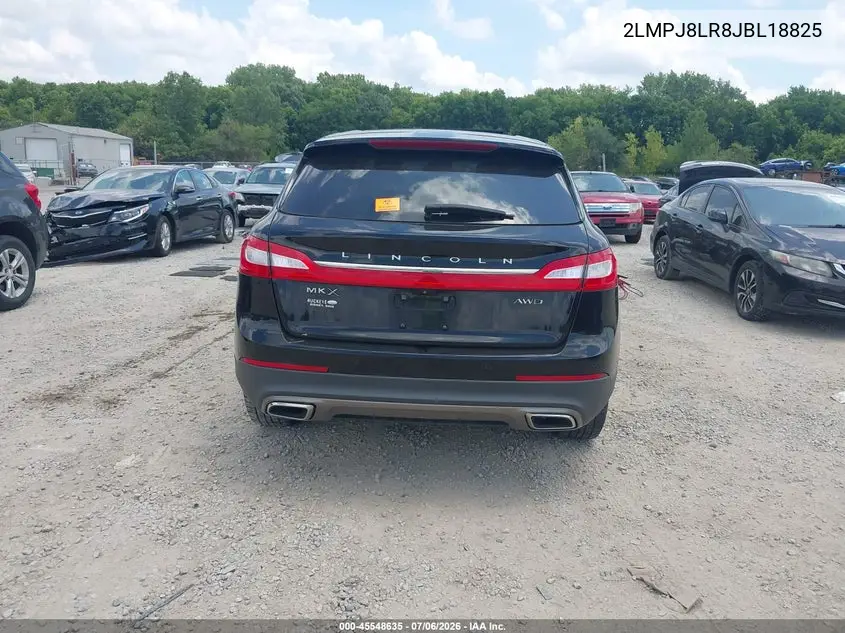 2018 Lincoln Mkx Reserve VIN: 2LMPJ8LR8JBL18825 Lot: 45548635