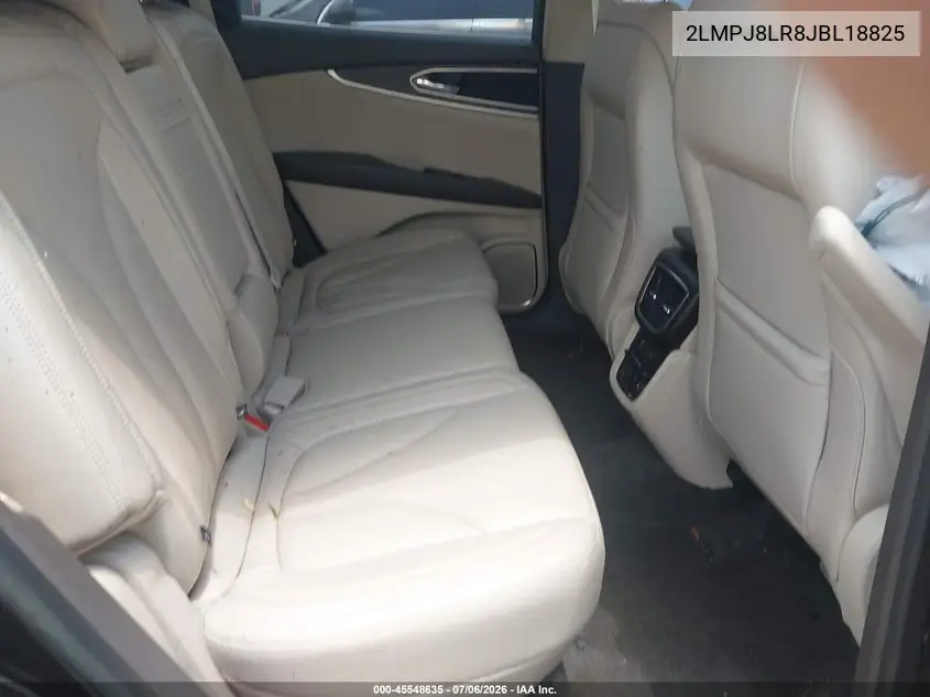 2018 Lincoln Mkx Reserve VIN: 2LMPJ8LR8JBL18825 Lot: 45548635