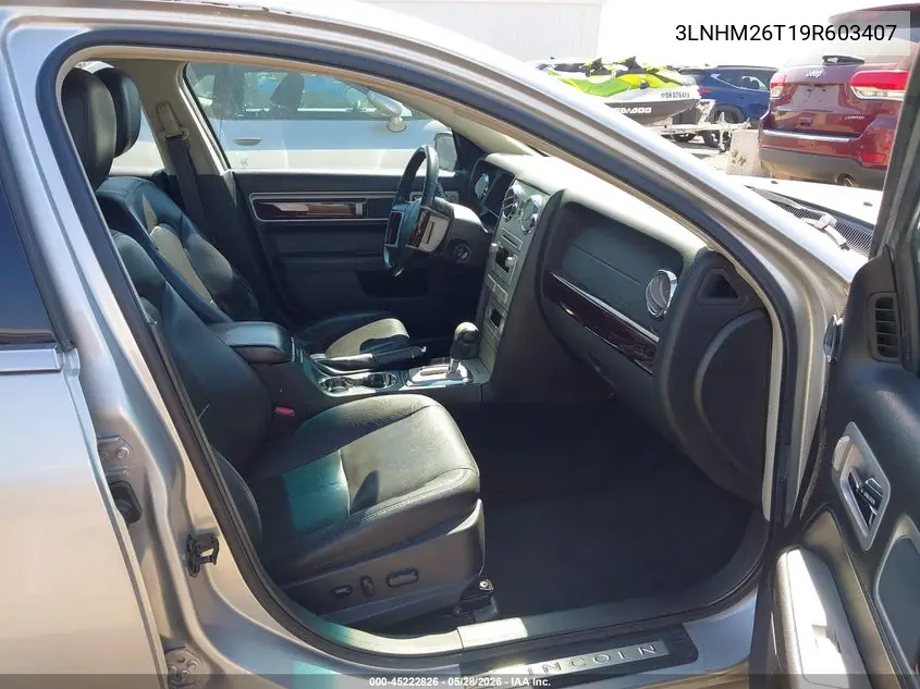 2009 Lincoln Mkz VIN: 3LNHM26T19R603407 Lot: 45222826