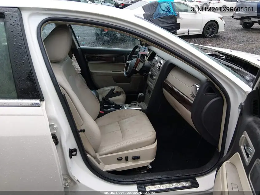 2009 Lincoln Mkz VIN: 3LNHM26TX9R605561 Lot: 45337991
