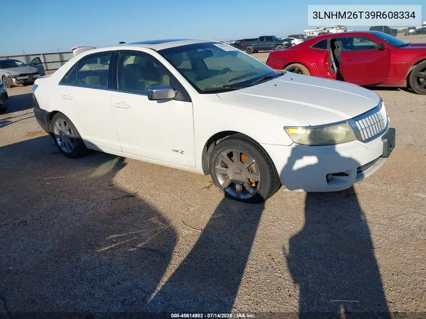 2009 Lincoln Mkz VIN: 3LNHM26T39R608334 Lot: 45614902