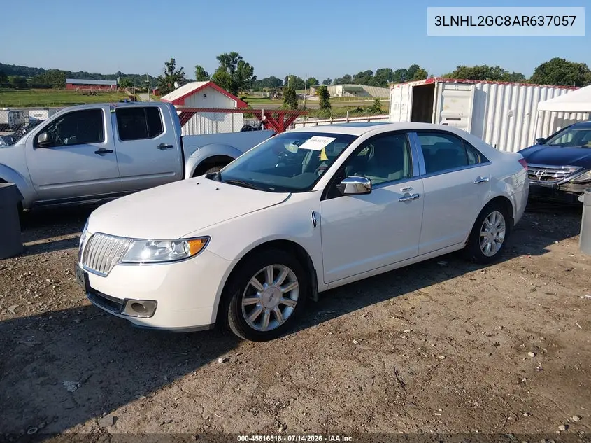2010 Lincoln Mkz VIN: 3LNHL2GC8AR637057 Lot: 45616518