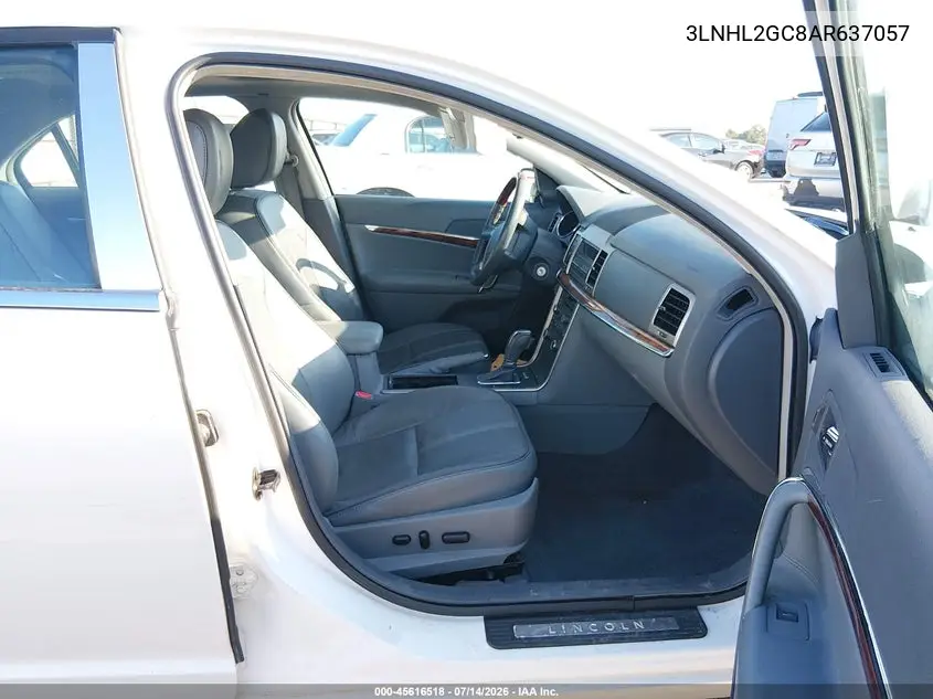 2010 Lincoln Mkz VIN: 3LNHL2GC8AR637057 Lot: 45616518
