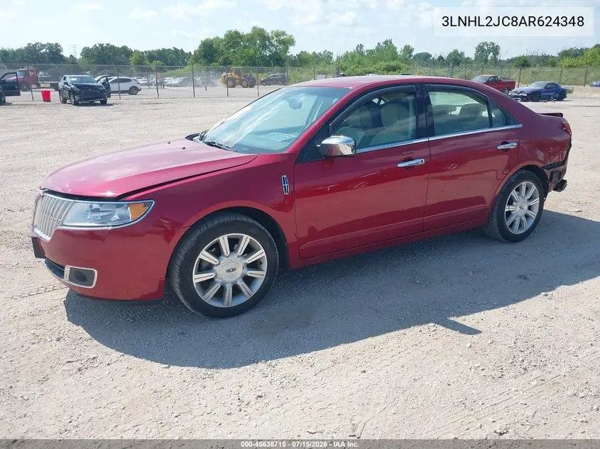 2010 Lincoln Mkz VIN: 3LNHL2JC8AR624348 Lot: 45638715