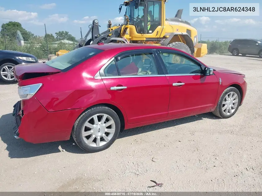 2010 Lincoln Mkz VIN: 3LNHL2JC8AR624348 Lot: 45638715