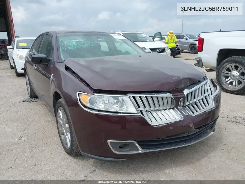 2011 Lincoln Mkz VIN: 3LNHL2JC5BR769011 Lot: 45632194