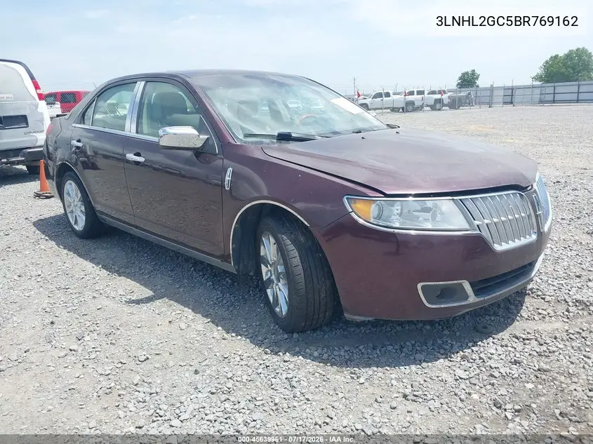 2011 Lincoln Mkz VIN: 3LNHL2GC5BR769162 Lot: 45639961
