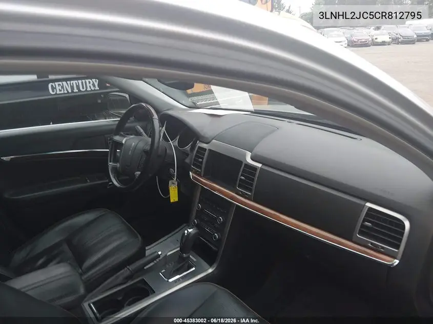 2012 Lincoln Mkz VIN: 3LNHL2JC5CR812795 Lot: 45383002