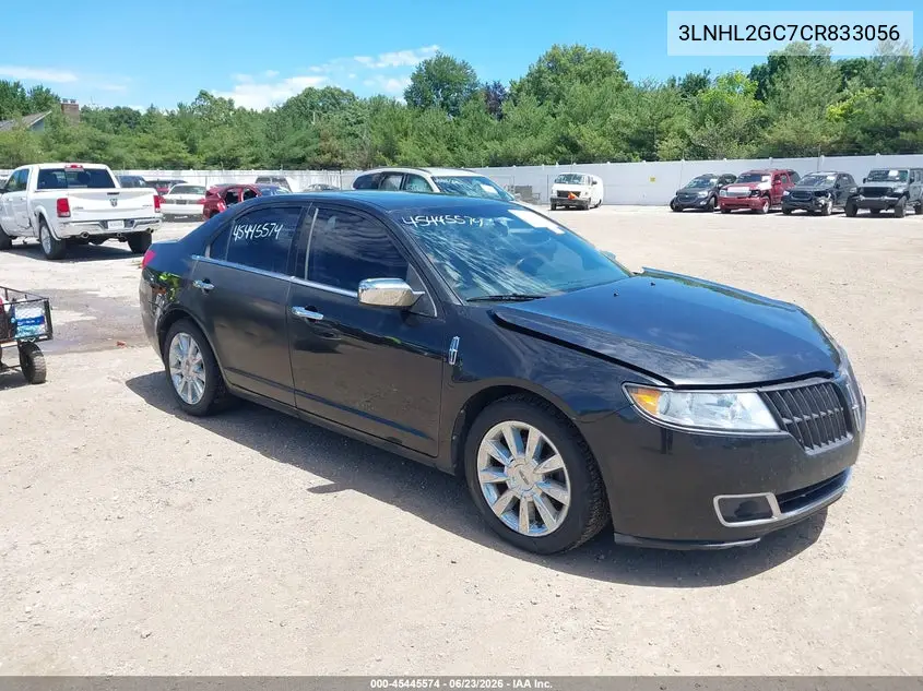 2012 Lincoln Mkz VIN: 3LNHL2GC7CR833056 Lot: 45445574